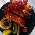 Cooksnap de Les délices de @Sandra sur la recette Cake tatin poire caramel saveurs Amande et cardamone
