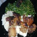 Azenga's cooksnap of when they made Pork Dry fry.
