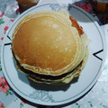 El cooksnap de Rosa cuando hizo Tortitas americanas.
