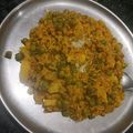 Simiti Chawla's cooksnap of when they made Kathiyawadi masala khichadi.