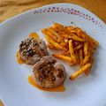 El cooksnap de Sheyla Pérez cuando hizo Medallones de solomillo con salsa chimichurri.