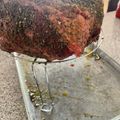 El cooksnap de Rocio Ceballos cuando hizo Prime Rib Sonorense.