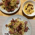 รูป Cooksnap ของ Titirat Suban Na Ayudhya เมื่อเขาทำ สปาเก็ตตี้ผัดพริกแห้งใบโหระพา