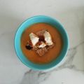 El cooksnap de Meli Zozaya cuando hizo Sopa crema de calabaza y batata.