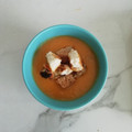 El cooksnap de Meli Zozaya cuando hizo Sopa crema de calabaza y batata.