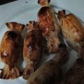 El cooksnap de Cocinillanovata cuando hizo Caramelos 🍬 salados de salchicha con queso 🧀.