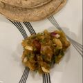 Rekha Chinoy's cooksnap of when they made રીંગણ નો ઓળો (Ringan Oro Recipe In Gujarati).
