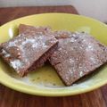 El cooksnap de Antonella Gauto cuando hizo Brownie sin chocolate (con cacao).