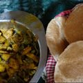 Radhika Goel का कुकस्नैप जब उन्होंने पूरी आलू की सब्जी (Puri aloo ki sabzi recipe in hindi) बनाया था।