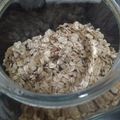 El cooksnap de Cleme Firpo cuando hizo Granola, versión de arándanos y semillas.