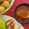 El cooksnap de Paula Hinke Nutrición cuando hizo Mojo rojo picón.