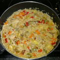 El cooksnap de Pedro Santiesteban Garcia cuando hizo Arroz con pollo.