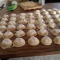 El cooksnap de Cristina Rojas cuando hizo Sorrentinos de jamón y queso.