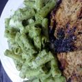 kathleen.rodas's cooksnap of when they made Cilantro Pesto Pasta with Grilled Chicken.