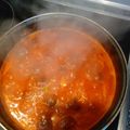 El cooksnap de Monica Sanchez Carrasco cuando hizo Albóndigas de pollo a la cerveza.