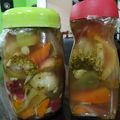 El cooksnap de Ramiro - Mauricio Gimenez cuando hizo Berenjenas en escabeche.