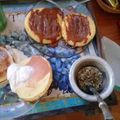 El cooksnap de Maite Bertotto cuando hizo Waffles de naranja.