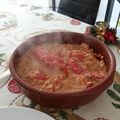El cooksnap de Yasmina cuando hizo Arroz con bogavante.