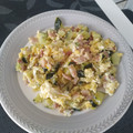 El cooksnap de juani Gernika cuando hizo Timbal de revuelto de calabacín, en 15 minutos.