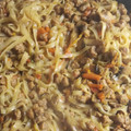 El cooksnap de Encarni Robles cuando hizo Noodles con pollo.