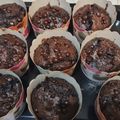 Cooksnap dari Mona Febriani untuk resep Muffin coklat super nyoklat,NO MIXER hasil tinggi menjulang alias High Dome! XD