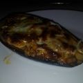 El cooksnap de Mari Mari Deac cuando hizo Berenjenas rellenas.