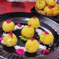 Vandana Mathur का कुकस्नैप जब उन्होंने बेसन लड्डू(Besan laddu recipe in Hindi) बनाया था।