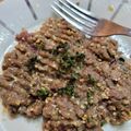 El cooksnap de Cristian Palavicino cuando hizo Keppe crudo.