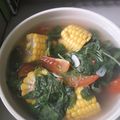 Cooksnap dari Saraswati Dian untuk resep Bayam Bening Jagung
