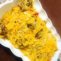 Farwa Ali's cooksnap of when they made Balochi biryani.