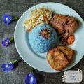 Cooksnap dari Lailazegaff untuk resep Nasi Ungu Kembang Telang