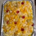 El cooksnap de Jenny Carolina cuando hizo Carlotas de frutas.