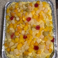 El cooksnap de Jenny Carolina cuando hizo Carlotas de frutas.