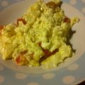Cooksnap dari Anna Apriliana untuk resep Scramble Eggs Keju Tomat