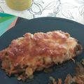 El cooksnap de Anna Vidal cuando hizo Berenjenas gratinadas rellenas de atún.