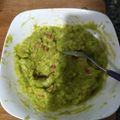 El cooksnap de Marisa cuando hizo Guacamole.