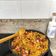 El cooksnap de Claudia cuando hizo Migas de harina.