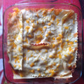El cooksnap de urdi cuando hizo Lasaña de carne.