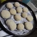El cooksnap de Luciia Orellana cuando hizo Bombas de Papa rellenas con queso.