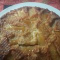 El cooksnap de Carla Prado cuando hizo Torta invertida de manzana.