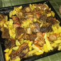 El cooksnap de Fabian Gentile cuando hizo Carne al horno con papas.