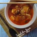 Cooksnap dari Bunda Qiandra untuk resep Sundubu Jjigae (Sup Tahu Pedas)