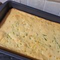 El cooksnap de Leti Correa cuando hizo Fainá liviano de zapallitos.