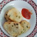Cooksnap dari Empi Febrianti untuk resep Rujak cireng nasi simple (Camilan gurih, pedes, seger)
