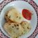 Cooksnap dari Empi Febrianti untuk resep Rujak cireng nasi simple (Camilan gurih, pedes, seger)