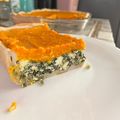 El cooksnap de Jeek Garcia cuando hizo Tarta de espinaca y ricotta con masa integral 🌿🍃.