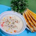 Cooksnap dari Novi Ardani untuk resep Cream soup ayam ala KFC