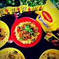 Nilu Mehta का कुकस्नैप जब उन्होंने मैगी (Maggi recipe in hindi) बनाया था।