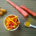 Alpa Pandya's cooksnap of when they made લીલી હળદર નું અથાણું(Lili haldar nu Pickle recipe in Gujarati).