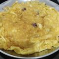 Cooksnap Zarafafiis ❣️🌹 semasa beliau membuat Telur Dadar Rangup Ala Thai.